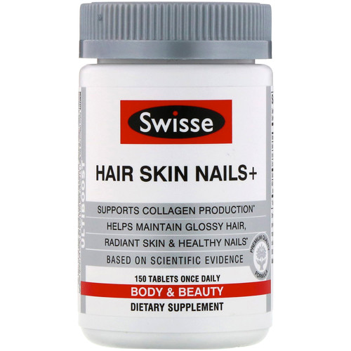 Swisse  Ultiboost  Hair Skin Nails+  150 Tablets