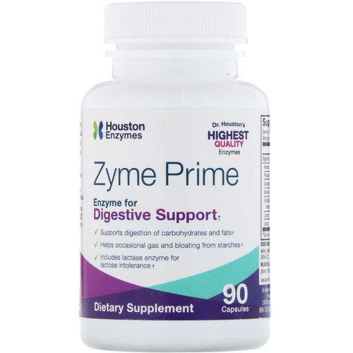 Houston Enzymes  Zyme Prime  90 Capsules