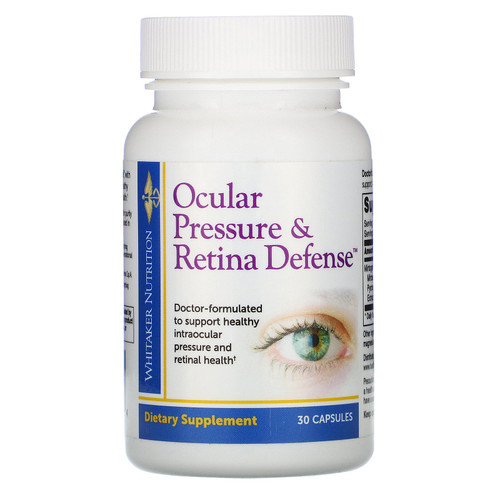 Whitaker Nutrition  Ocular Pressure & Retina Defense  30 Capsules