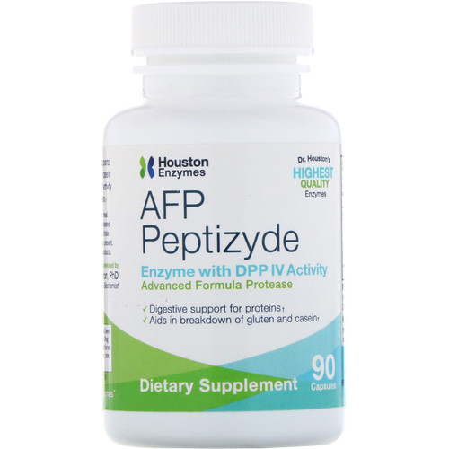 Houston Enzymes  AFP Peptizyde  90 Capsules