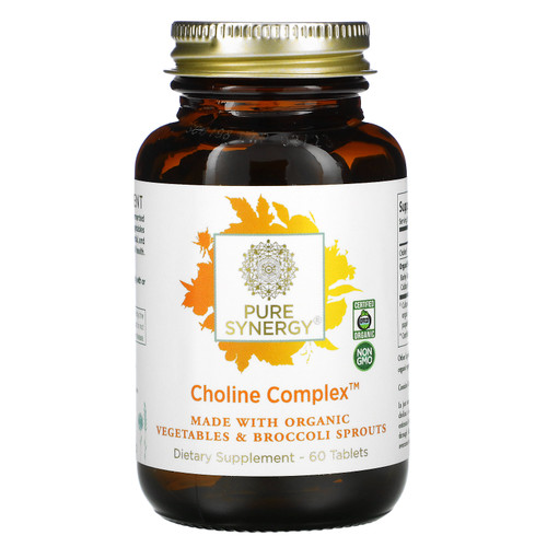 Pure Synergy  Choline Complex  60 Tablets