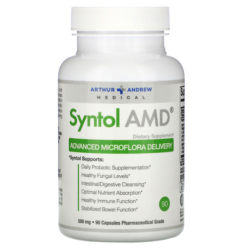 Arthur Andrew Medical  Syntol AMD  Advanced Microflora Delivery  500 mg  90 Capsules