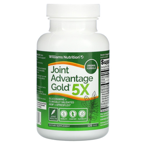 Dr. Williams  Joint Advantage Gold 5X  120 Tablets