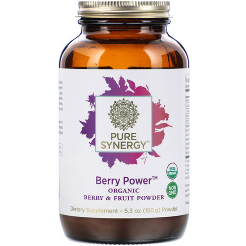 Pure Synergy  Organic Berry & Fruit Powder  Berry Power  5.3 oz (150 g)
