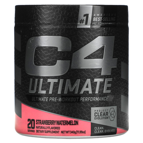 Cellucor  C4 Ultimate Pre-Workout Performance  Strawberry Watermelon  11.99 oz (340 g)