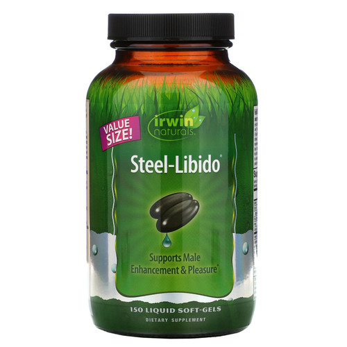 Irwin Naturals, Steel-Libido, 150 Liquid Soft-Gels