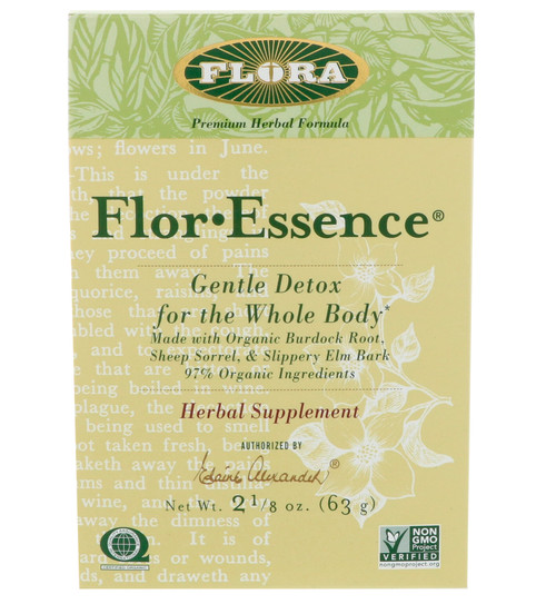 Flora  Flor·Essence  Gentle Detox for the Whole Body  2 1/8 oz (63 g)