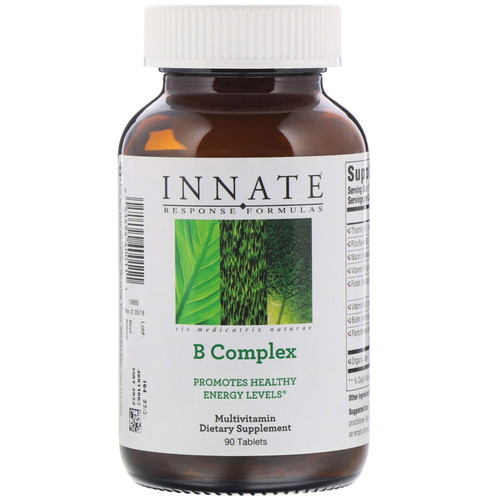 Innate Response Formulas  B Complex  90 Tablets