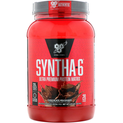 BSN  Syntha-6  Ultra Premium Protein Matrix  Chocolate Milkshake  2.91 lbs (1.32 kg)