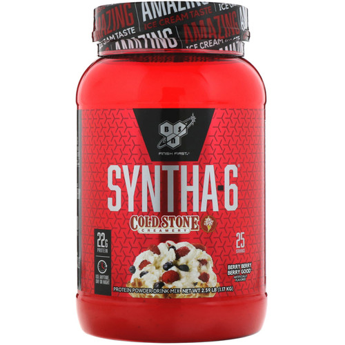 BSN  Syntha-6  Cold Stone Creamery  Berry Berry Berry Good  2.59 lbs (1.17 kg)