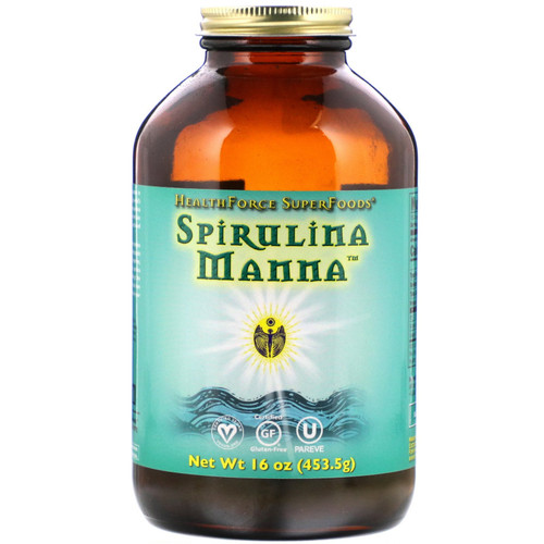 HealthForce Superfoods  Spirulina Manna  16 oz (453.5 g)