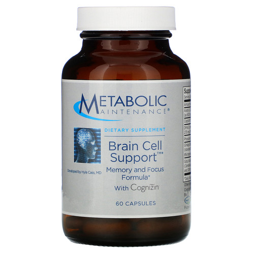 Metabolic Maintenance  Brain Cell Support with Cognizin  60 Capsules