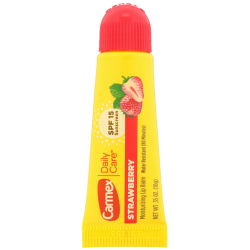 Carmex  Daily Care  Moisturizing Lip Balm  Strawberry  SPF 15  .35 oz (10 g)