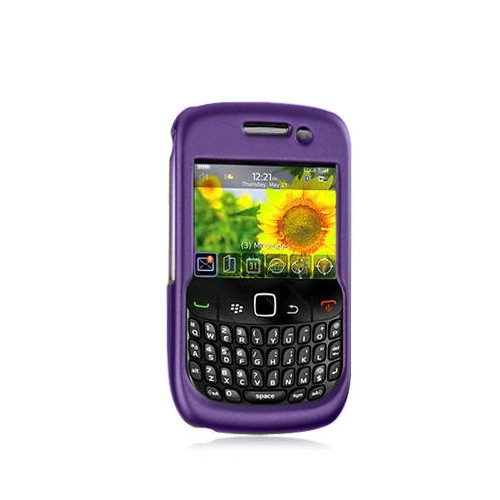 OEM Verizon BlackBerry Curve 8530 Snap On Case - Purple (Bulk Packaging)