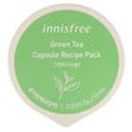 Innisfree  Capsule Recipe Pack  Green Tea  0.33 fl oz (10 ml)