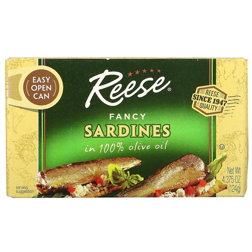 Reese  Fancy Sardines  4.375 oz (124 g)