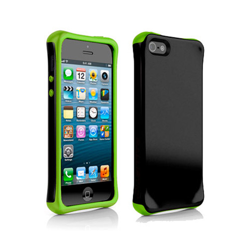 Ballistic Aspira Case for Apple iPhone 5/5s (Black/Lime Green)