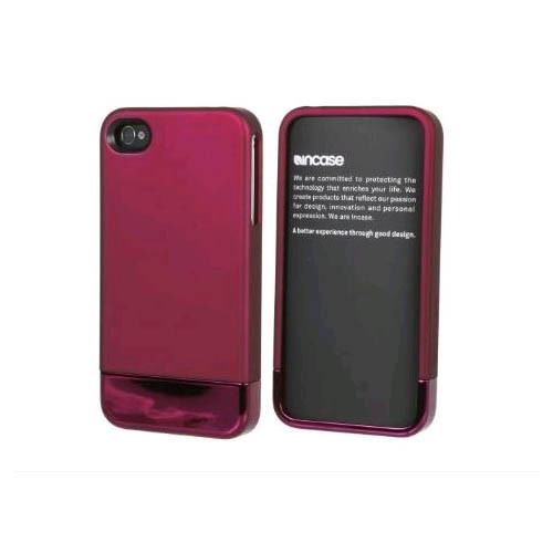 Incase Cover Case for Apple iPhone 4 with Stand - Pink (Bulk Packaging)