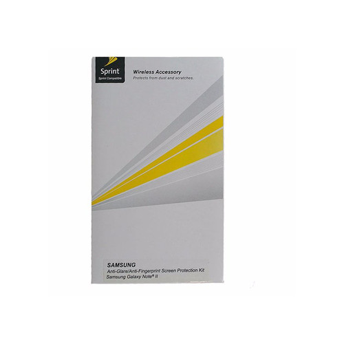 Sprint Anti-Glare Screen Protectors for Galaxy Note 2 - Clear