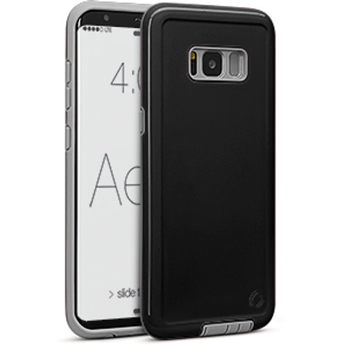 GLOBAL CELLULAR Aero Grip Two Piece Protective Case for SS S8 - Aero Slim Black