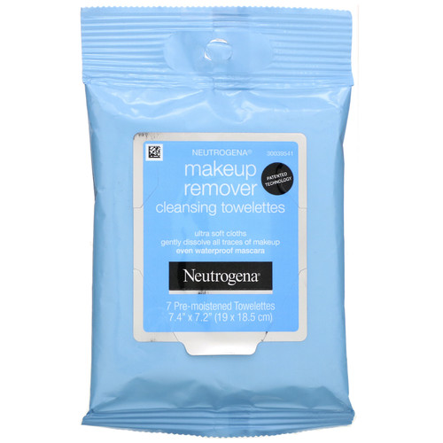 Neutrogena,  Makeup Remover Cleansing Towelettes,  7 Pre-Moistened Towelettes