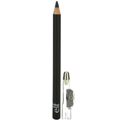 E.L.F.  Satin Eyeliner Pencil  Black  0.03 oz (0.85 g)