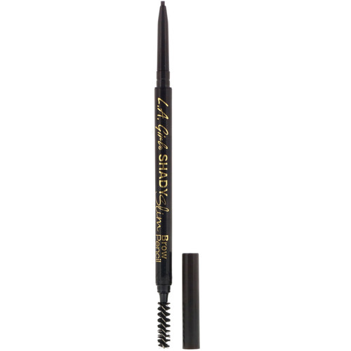 L.A. Girl  Shady Slim Brow Pencil  Blackest Brown  0.003 oz (0.08 g)