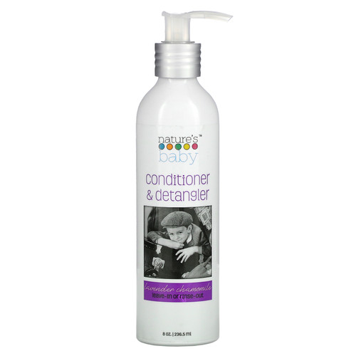 Nature's Baby Organics  Conditioner & Detangler  Lavender Chamomile  8 oz (236.5 ml)