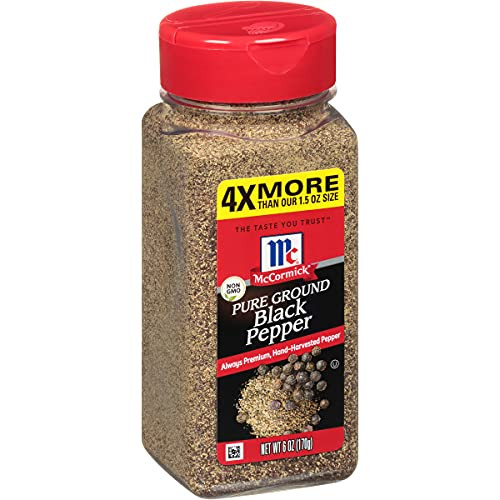 McCormick Pure Ground Black Pepper  6 oz