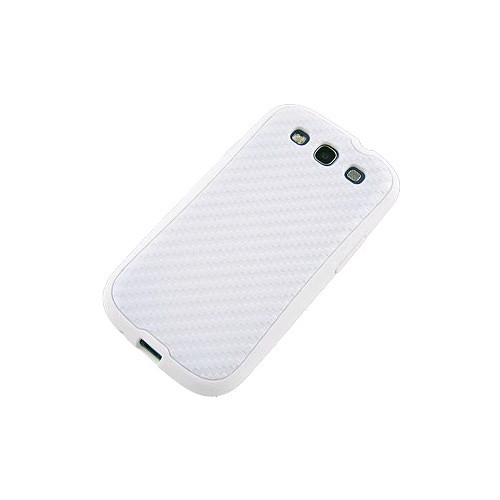 Technocel Hybrigel Case Cover for Samsung Galaxy S III  (White) - SAL710HGW-Z