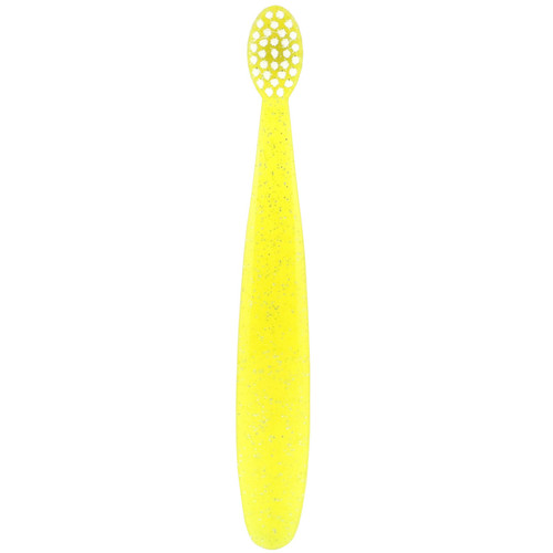 RADIUS  Totz Brush  18 Months +  Extra Soft  Yellow  1 Toothbrush