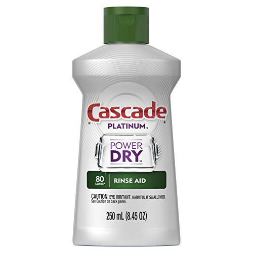 Cascade Platinum Dishwasher Rinse Aid  8.45 fl oz (Packaging May Vary)