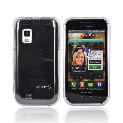 Snap-On Protector for Samsung Fascinate i500 Galaxy S - Clear (Bulk Packaging)