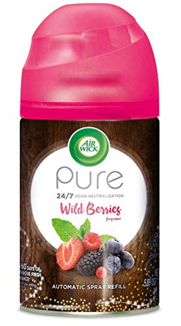 Air Wick Pure Freshmatic Refill Automatic Spray  Wild Berries  1ct  Air Freshener  Essential Oil  Odor Neutralization  Packaging May Vary