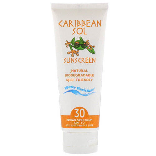 Caribbean Solutions  Sunscreen  SPF 30  4 oz