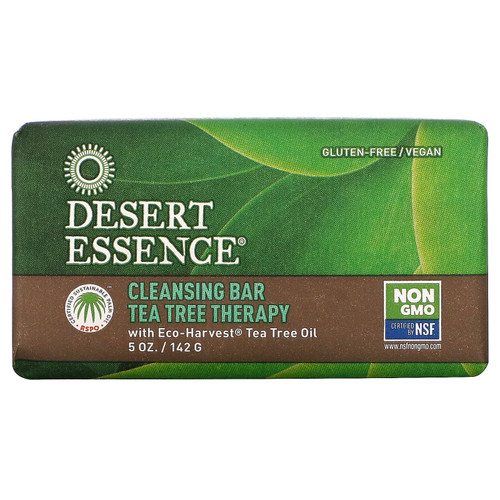 Desert Essence Barretta detergente Tea Tree Therapy 5 oz (142 g)