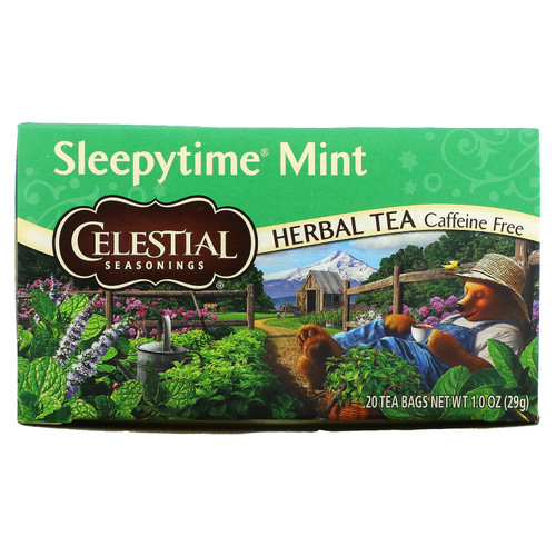 Celestial Seasonings  Herbal Tea  Sleepytime Mint  Caffeine Free  20 Tea Bags  1.0 oz (29 g)