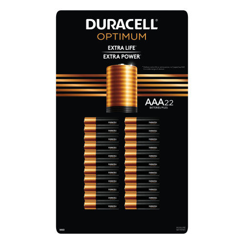 Duracell Optimum AAA Batteries, 22 ct.