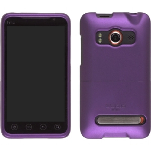 Seidio Innocase II Surface Case for HTC 9292 EVO 4G - Amethyst Purple