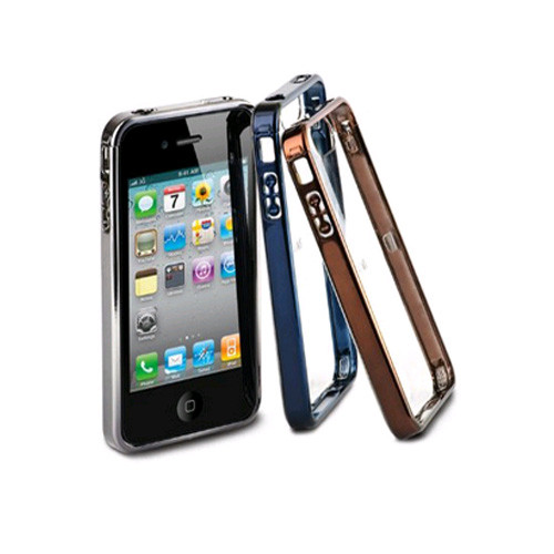 iWalk Shield Protection Case for iPhone 4/4s - Chrome