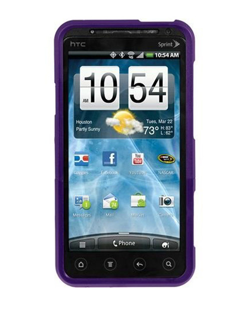 Seidio Surface Case with Kickstand for HTC EVO 3D (Amethyst Purple)