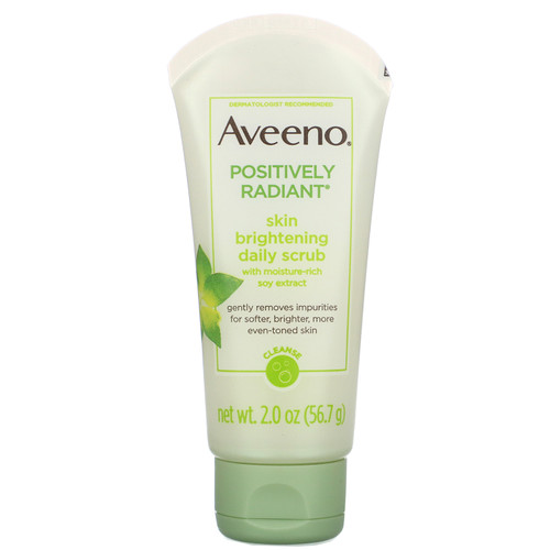 Aveeno  Positively Radiant  Skin Brightening Daily Scrub  2.0 oz (56.7 g)