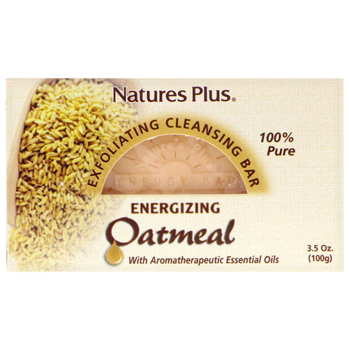 Nature's Plus  Oatmeal Exfoliating Cleansing Bar  3.5 oz. (100 g)