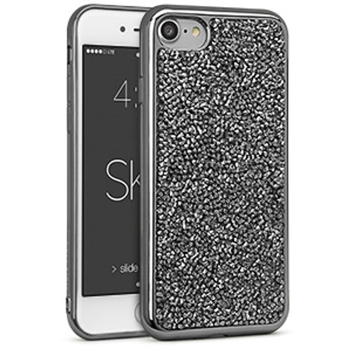 iPhone 7/ 8 - Skin Rock Candy Midnight Silver