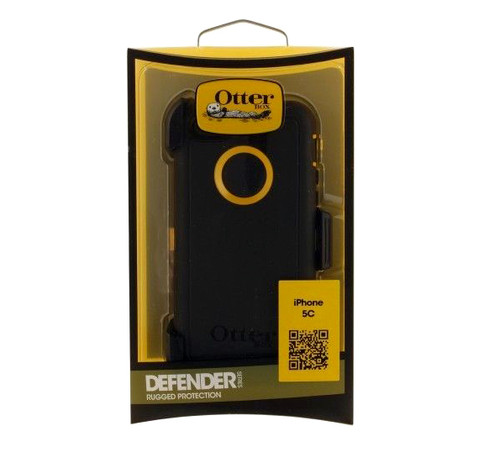 Otterbox Defender Apple iPhone 5C Yellow - (Black) - 77-33400