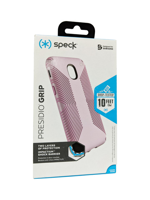 Speck Presidio Grip Case for Samsung J3 2018 J3V(3RD Gen) - Pink/Pink