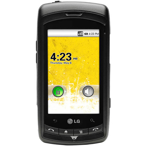 OtterBox Commuter Case with Self-Adhering Screen Protector for LG ALLY - Black