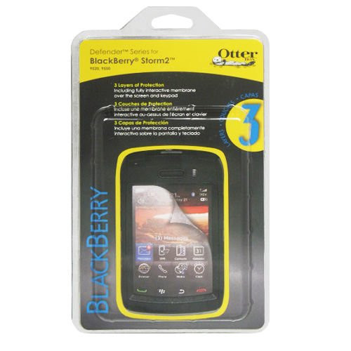 OtterBoxD - Defender Case for Blackberry Storm 2 9550 - Black