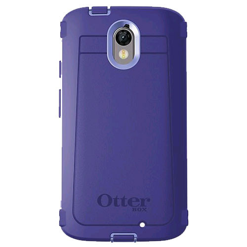 OtterBox Defender Case for Motorola Droid Turbo 2 - Purple Amethyst (PERIWINKLE PURPLE/LIBERTY PURPLE)
