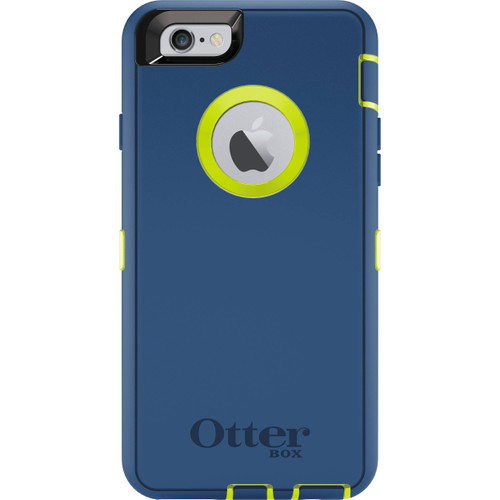 OtterBox Defender Case for Apple iPhone 6 Plus - Electric Indigo (CITRON/DEEP WATER)